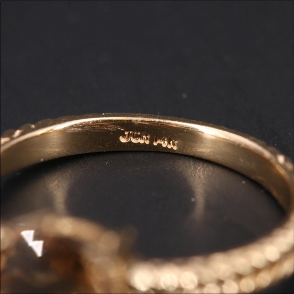 14K JCR Citrine Ring - Picture 5 of 6